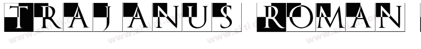 Trajanus Roman Regul字体转换